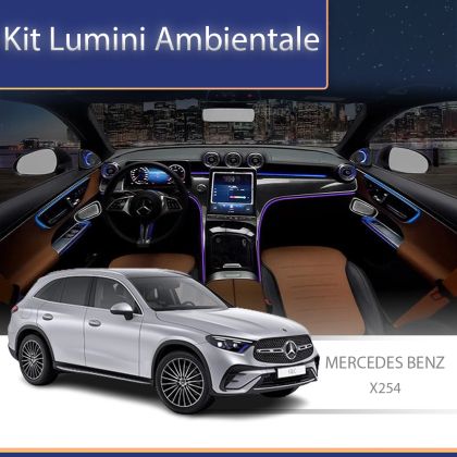 Lumini Ambientale Mercedes Benz X254 set complet control telefon sau sistem original
