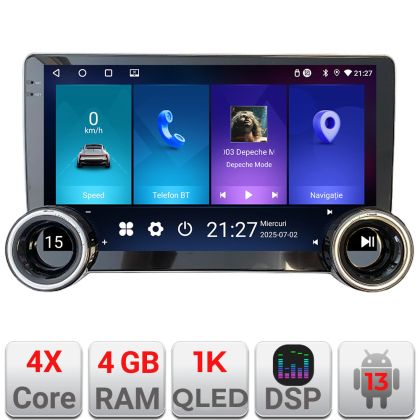 Alfa Romeo 159 2005-2011 dedikált Android navigáció rádiógombokkal gps internet 4+64 InCell kijelző QLED 1K Rockchip készlet-+EDT-E211-RK