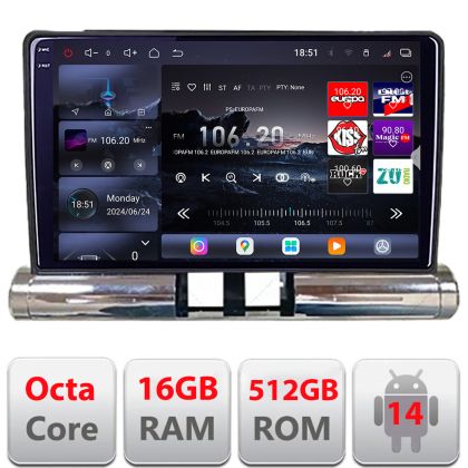 Navigáció Citoren C3 2017-2024 rádió cd Qled 2K Octa Core 16+512 LTE 4G DSP Wifi 5Ghz android autó carplay rádió gps internet készlet-+EDT-E809-2K