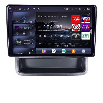 Renault Traffic 2009-2014 Qled 2K Octa Core 16+512 LTE 4G DSP Wifi 5Ghz android auto carplay rádió gps internet készlet + EDT-E810-2K