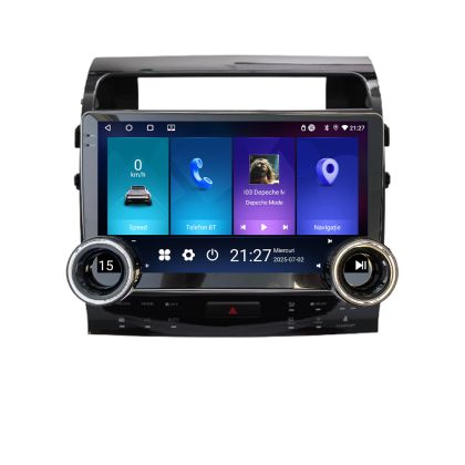 Navigáció Toyota Landcruiser L200 V8 2008-2020 Kit-381-type-a Edotec 4+64 10.5 hüvelykes Incell 1K android Wifi 5Ghz gps internet