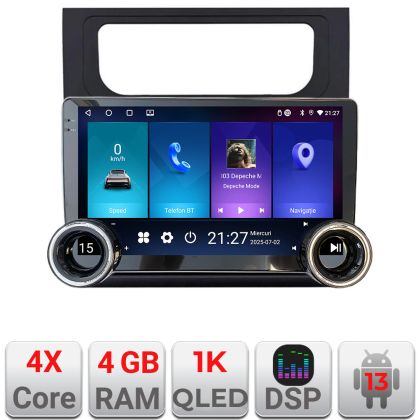 Navigáció VW Touran 2010-2016 Kit-touran3 Edotec 4+64 10.5 hüvelykes Incell 1K android Wifi 5Ghz gps internet és