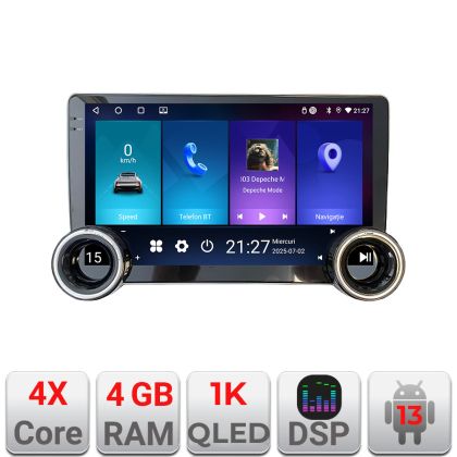 Navigáció Eclipse Cross 2019 - Kit-eclipse Edotec 4+64 10.5 hüvelykes Incell 1K android Wifi 5Ghz gps internet és