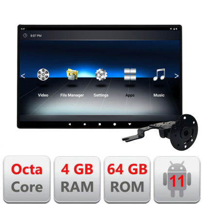 Prindere dedicată pentru Monitor Android TRAVEL11.6A2-BENZ02 pentru tetieră cu ecran IPS tactil HD Video Music TV Player Intrare HDMI WiFi