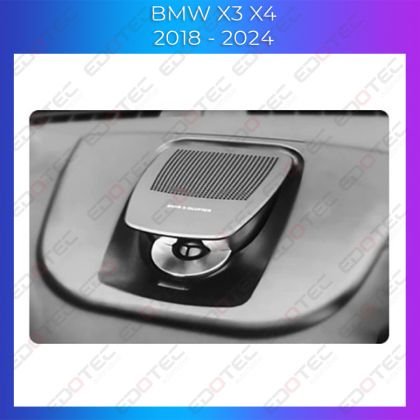 Lumini ambientale BMW X3 X4 2018 - 2024 tweeter bord iluminat control din telefon sau sistemul original