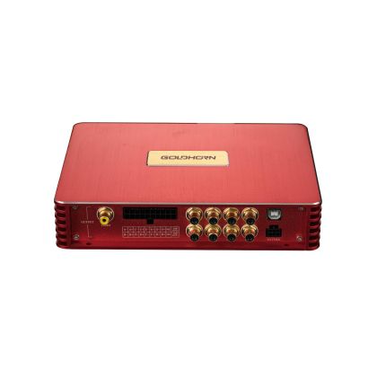 Amplificator cu DSP  si DSD auto Goldhorn P2 DSPA PRO 16 canale 640 Watts max BT DSD256