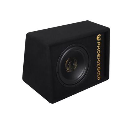 Subwoofer activ Phoenix Gold, difuzor 8", 125 W RMS, 500 W Max, kit de cabluri incluse