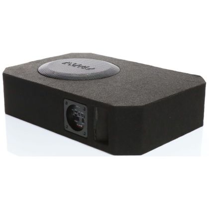 Subwoofer activ flat cu incinta 11L Audio System R 08 FLAT BR ACTIVE EVO, 175 W RMS, 275 W MAX, 4 ohm, 200 mm, 8", bass reflex, amplificator incorporat