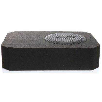 Subwoofer activ flat cu incinta 11L Audio System R 08 FLAT BR ACTIVE EVO, 175 W RMS, 275 W MAX, 4 ohm, 200 mm, 8", bass reflex, amplificator incorporat