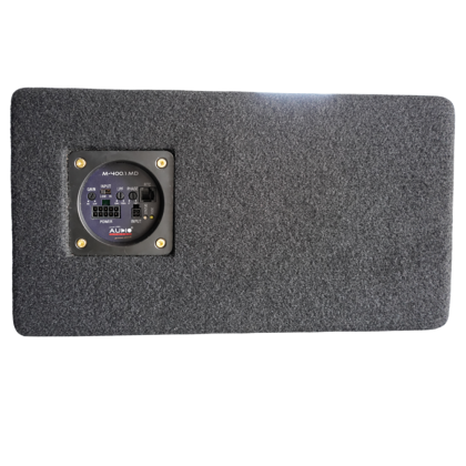 Subwoofer Activ Facedown cu Bass Reflex Audio System M-400.1MD+ R 10 FLAT EVO3, 300 W RMS, 400 W MAX, 4 ohm, 250 mm, 10"