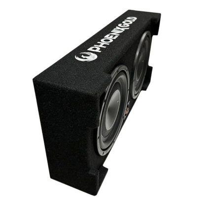 Subwoofer pasiv cu incinta, Phoenix Gold, 350 w rms, 700 w max, difuzor 2x10", 2 ohm