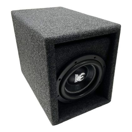 Subwoofer pasiv cu incinta, Phoenix Gold, 500 w rms, 1500 w max, difuzor 8", bass reflex