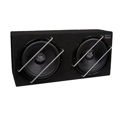 Subwoofer pasiv cu incinta, Audio System, 1000(2x500) W RMS, 1200(2x600) W MAX, difuzoare 2 x 12", high end 