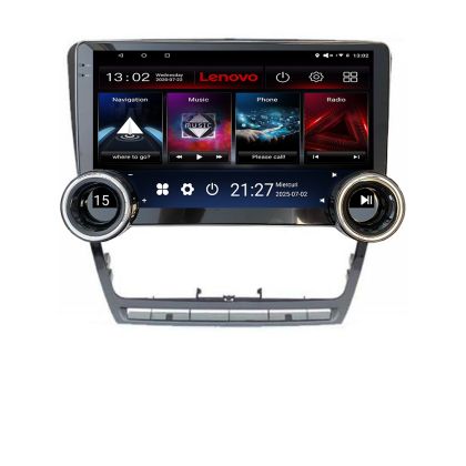 Navigáció Skoda Octavia 2 2005-2013 Kézikönyv Kit-005 Lenovo 8 magos 4+64 10.5 hüvelykes Incell 1K android Wifi 5Ghz gps internet 3