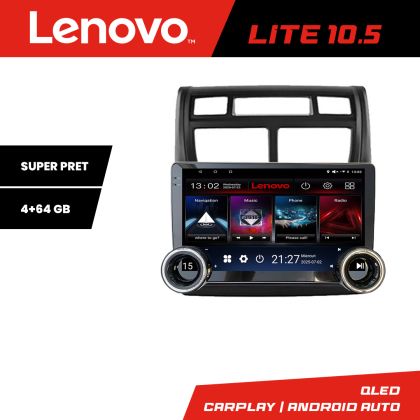 Navigáció Kia Sportage 2007-2013 Kit-023 Lenovo 8 magos 4+64 10.5 hüvelykes Incell 1K android Wifi 5Ghz gps internet