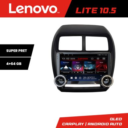 Navigatie Mitsubishi ASX 2017-2021 model facelift Lenovo  8 core 4+64 10.5 inch Incell 1K android Wifi 5Ghz gps internet  Kit-026-facelift