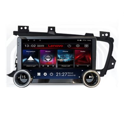 Navigáció Kia Optima 2011-2013 Kit-091 Lenovo 8 magos 4+64 10.5 hüvelykes Incell 1K android Wifi 5Ghz gps internet C