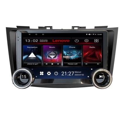 Navigáció Suzuki Swift 2010-2017 Kit-179 Lenovo 8 magos 4+64 10.5 hüvelykes Incell 1K android Wifi 5Ghz gps internet