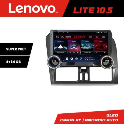 Volvo XC60 2014-2018 dedikált navigáció Sensus Connect Kit-272-14 rendszerrel Lenovo 8 magos 4+64 10.5 hüvelykes Incell 1K android Wifi 5Ghz gps internet
