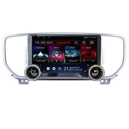 Navigáció Kia Sportage 2016 Kit-576 Lenovo 8 magos 4+64 10.5 hüvelykes Incell 1K android Wifi 5Ghz gps internet