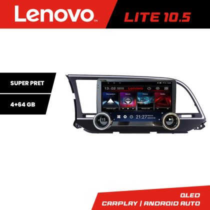 Navigáció Hyundai Elantra 2015-2018 Kit-581 Lenovo 8 magos 4+64 10.5 hüvelykes Incell 1K android Wifi 5Ghz gps internet Q
