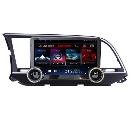 Navigáció Hyundai Elantra 2015-2018 Kit-581 Lenovo 8 magos 4+64 10.5 hüvelykes Incell 1K android Wifi 5Ghz gps internet Q
