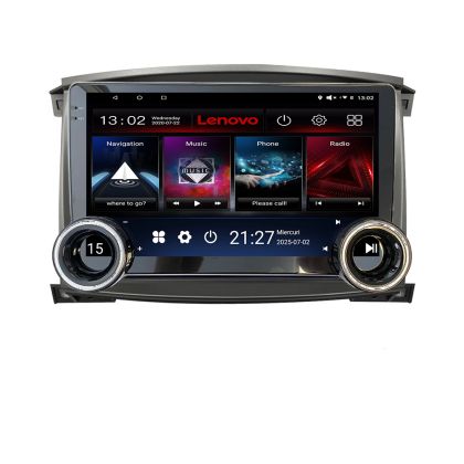Navigáció Toyota Land Cruiser L100 2002-2006 Lenovo 8 magos 4+64 10.5 hüvelykes Incell 1K android Wifi 5Ghz gps internet KIT-L105-automatikus