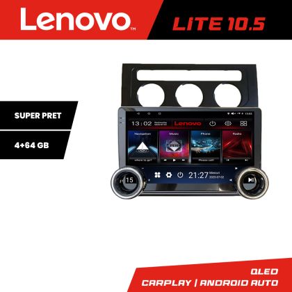 Navigáció VW Touran 2003-2009 automata klíma Kit-touran2 Lenovo 8 magos 4+64 10.5 hüvelykes Incell 1K android Wifi 5Ghz gps internet és GPS WIFI