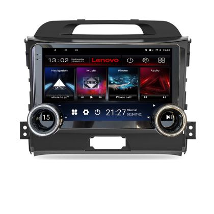 Navigáció Kia Sportage 2010- Lenovo 8 magos 4+64 10.5 hüvelykes Incell 1K android Wifi 5Ghz gps internet