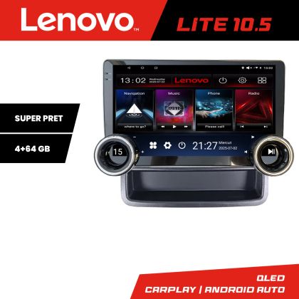 Navigáció Renault Traffic 2009-2014 Lenovo 8 magos 4+64 10.5 hüvelykes Incell 1K android Wifi 5Ghz gps internet
