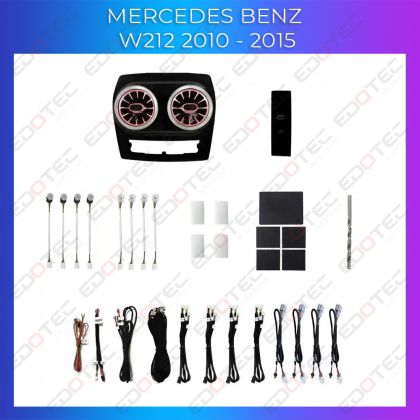 Lumini ambientale Mercedes E212 E Class full trimuri set complet control telefon sau sistem original