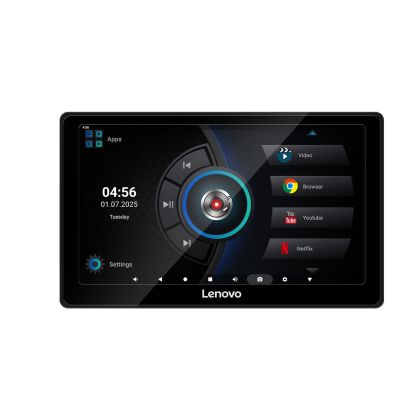 Monitor Android LENOVO-F1A-HM05 tetieră cu prindere universală, procesor Quadcore, 4GB ram, 64GB stocare, ecran 14 inci, USB, bluetooth