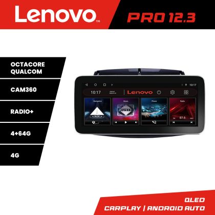 Navigáció Renault Koleos 2009-2016 K-KOLEOS Lenovo PRO 4+64 12,3 hüvelykes qled android 4G DSP gps internet