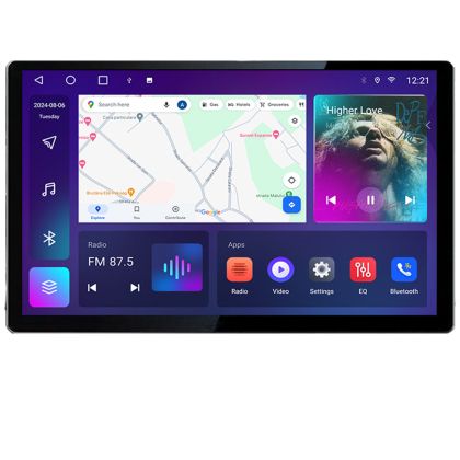 Navigatie Kia Optima 2016- Manual Qled 2K Octa Core 4+64 LTE 4G DSP Wifi 5Ghz android auto carplay radio gps internet EDT-E413-2K