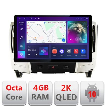 Navigatie Lexus RX300 2003-2008 Qled 2K Octa Core 4+64 LTE 4G DSP Wifi 5Ghz android auto carplay radio gps internet EDT-E413-2K