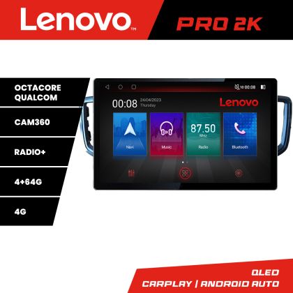 Edonav dedikált navigáció VW Amarok Lenovo PRO 4+64 13 hüvelykes 2K android 4G DSP gps internet KIT-amarok
