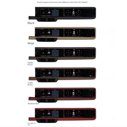 Navigáció Porsche Cayenne 2010-2017 dupla képernyős 24.6" 8+128Gb 8 magos 4G