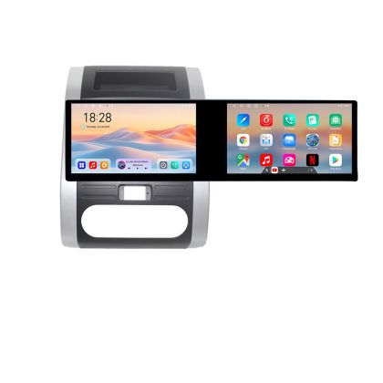 Navigáció Nissan X-trail régi Kit-001 Edotec 2 képernyő 8 magos 4+128 21.6 hüvelykes Incell android Wifi 5Ghz gps internet