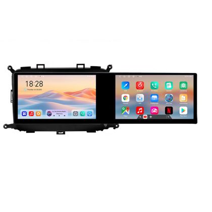 Navigáció Kia Carens 2013-2018 Kit-2023 Edotec 2 képernyő 8 magos 4+128 21.6 hüvelykes Incell android Wifi 5Ghz gps internet