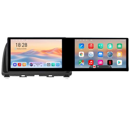 Navigáció MAZDA CX-5 2012- Kézikönyv Kit-212 Edotec 2 képernyő 8 magos 4+128 21,6 hüvelykes Incell Android Wifi 5Ghz GPS internet