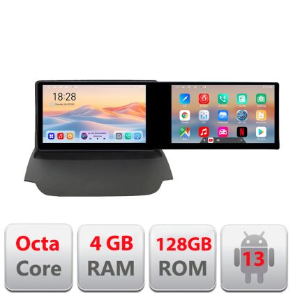 Navigáció Ford Ecosport 2013-2016 Kit-232 Edotec 2 képernyő 8 magos 4+128 21,6 hüvelykes Incell Android Wifi 5Ghz GPS internet