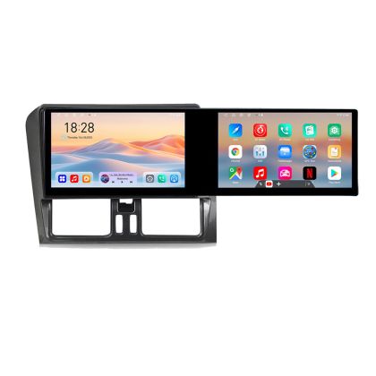 Volvo XC60 2014-2018 dedikált navigáció Sensus Connect rendszerrel Kit-272-14 Edotec 2 képernyő 8 magos 4+128 21,6 hüvelykes Incell Android Wifi 5Ghz GPS internet