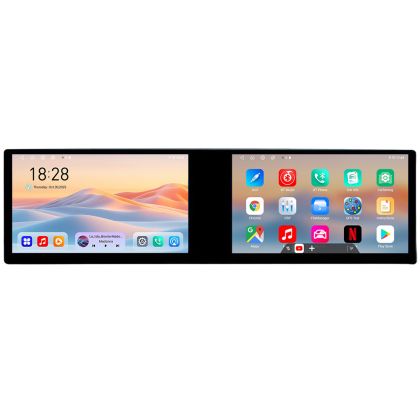 Navigáció Peugeot 308 2013-2018 Kit-308 Edotec 2 képernyő 8 magos 4+128 21.6 hüvelykes Incell android Wifi 5Ghz gps internet