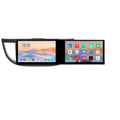 Navigáció Honda CRV 2012-2016 Kit-469 Edotec 2 képernyő 8 magos 4+128 21.6 hüvelykes Incell android Wifi 5Ghz gps internet C