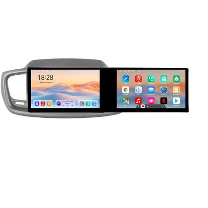 Navigáció KIA Sorento 2015-2018 Kézikönyv Készlet-6528 Edotec 2 képernyő 8 magos 4+128 21,6 hüvelykes Incell Android Wifi 5Ghz GPS internet 32