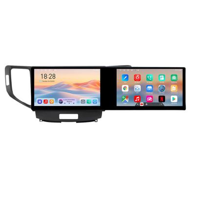 Navigáció Honda Accord 2008-2012 Kit-8951 Edotec 2 képernyő 8 magos 4+128 21.6 hüvelykes Incell android Wifi 5Ghz gps internet