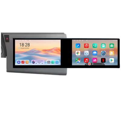 Audi A6 C6 2004-2010 navigáció Edotec 8 magos 4+128 10.5 hüvelykes Incell 1K android Wifi 5Ghz gps internet