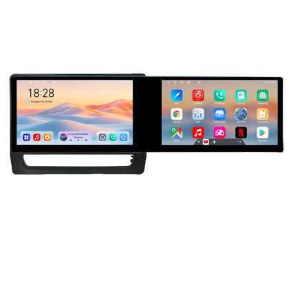 Navigáció Mitsubishi ASX 2020 Kit-asx2020 Edotec 2 képernyő 8 magos 4+128 21,6 hüvelykes Incell android Wifi 5Ghz gps internet a