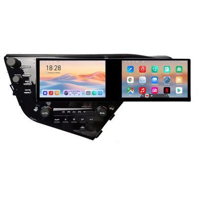 Navigáció Toyota Camry 2017-2021 Edotec 8 magos 4+128 10.5 hüvelykes Incell 1K android Wifi 5Ghz gps internet