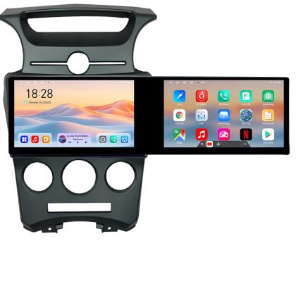 Navigatie Kia Carens 2006-2012 clima automata Edotec 2 ecrane  8 core 4+128 21.6 inch Incell android Wifi 5Ghz gps internet  KIT-carens-2006